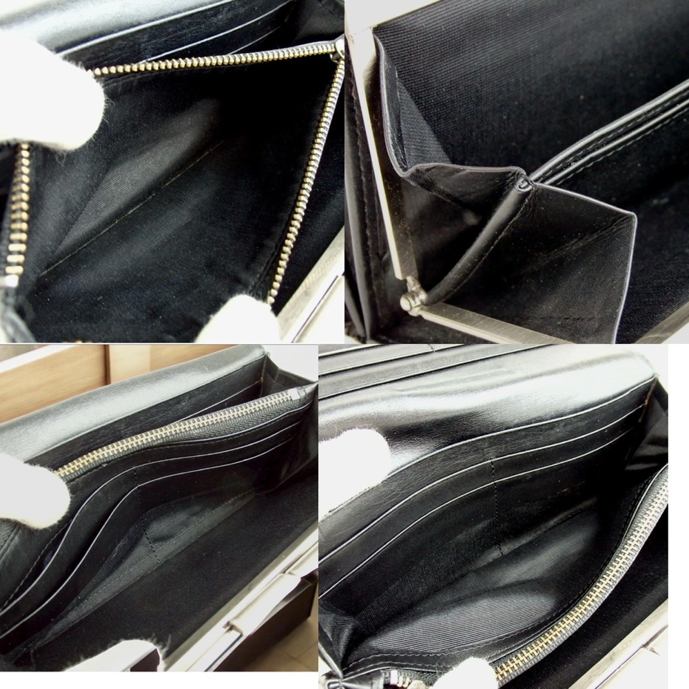 BURBERRY Nova Check Patent Leather Kisslock Long Wallet ๐ - Picture 11 of 12